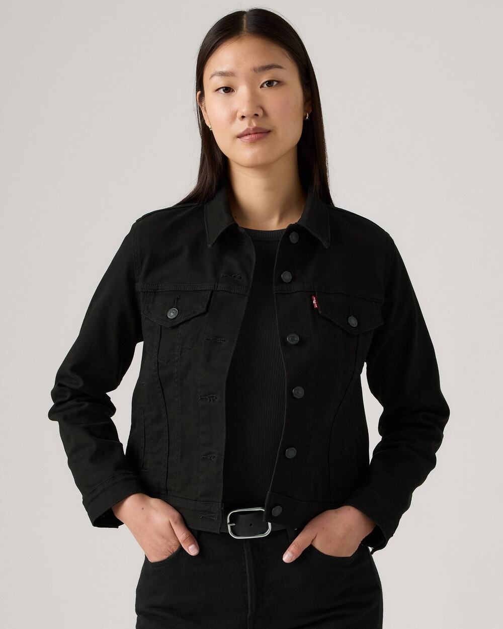 LEVI'S Original Sherpa Trucker Jacket Black And Black - L